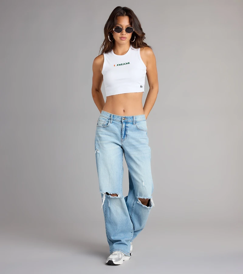 Stay Cool Miami™ Cropped Tank Top