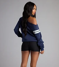 Stadium Star Dallas Football Team Pull-Over Top