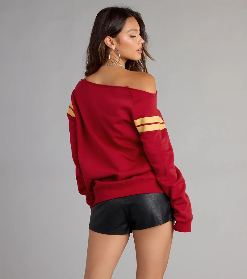 Sideline Glow San Francisco Football Team Pull-Over Top