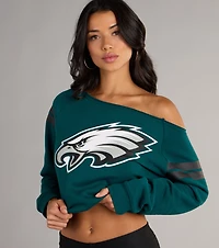 Off-Duty Win Philadelphia Football Team Pull-Over Top