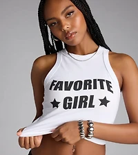 Favorite Girl Graphic Tank Top
