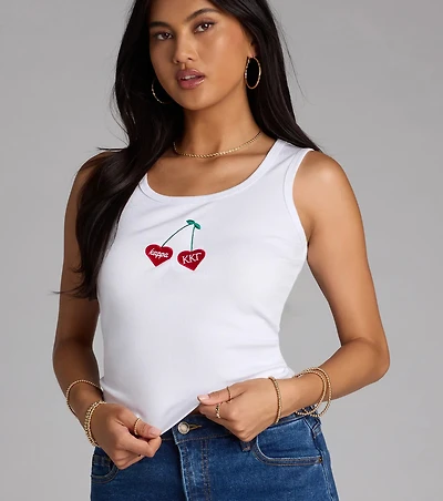 Sweet On Kappa Scoop Neck Tank Top