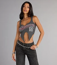 Game Day Rebel Graphic Tank Top
