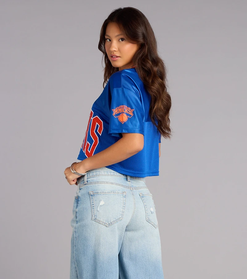 Ultra Game NBA New York Knicks Crop Top