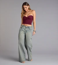 More To Come Twist Tube Crop Top