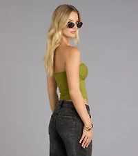 More To Come Twist Tube Crop Top