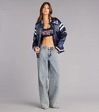 Ultra Game NFL New England Patriots Crop Tank Top