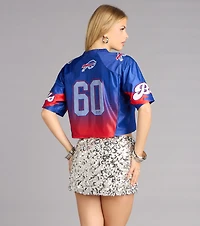 Ultra Game NFL Buffalo Bills Mesh Crop Top