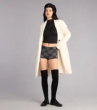 Cozy Sculpt Mock Neck Crop Top