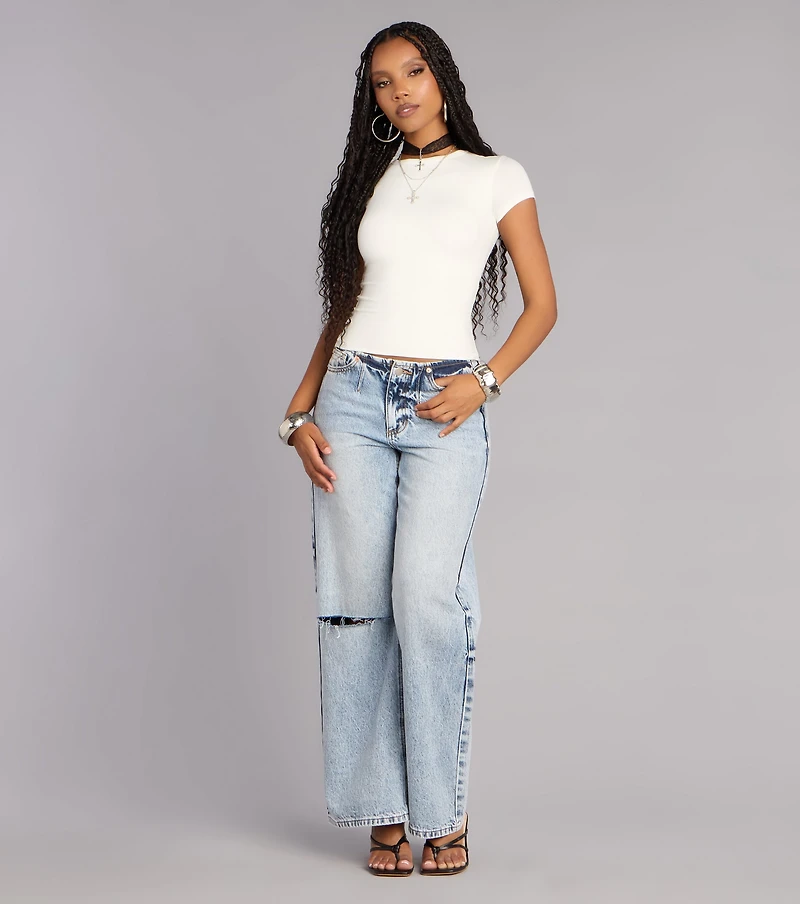 Everyday Cool Crew Neck Basic Tee