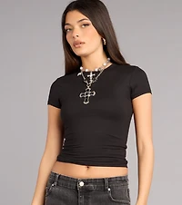 Everyday Cool Crew Neck Basic Tee