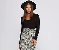 Cuter Crop Long-Sleeve Tee