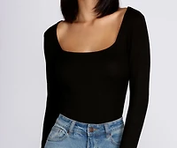 Feeling Basic Scoop Bodysuit