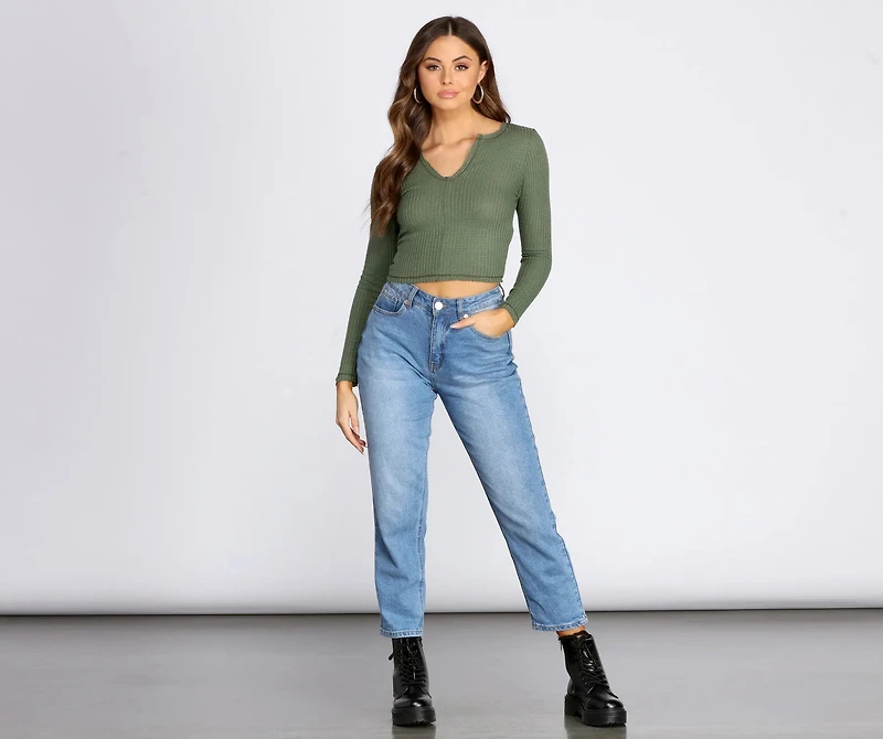 Turn It Up A Notch Crop Top