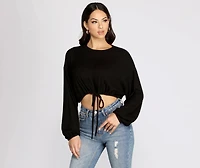 That Casual Vibe Crop Top