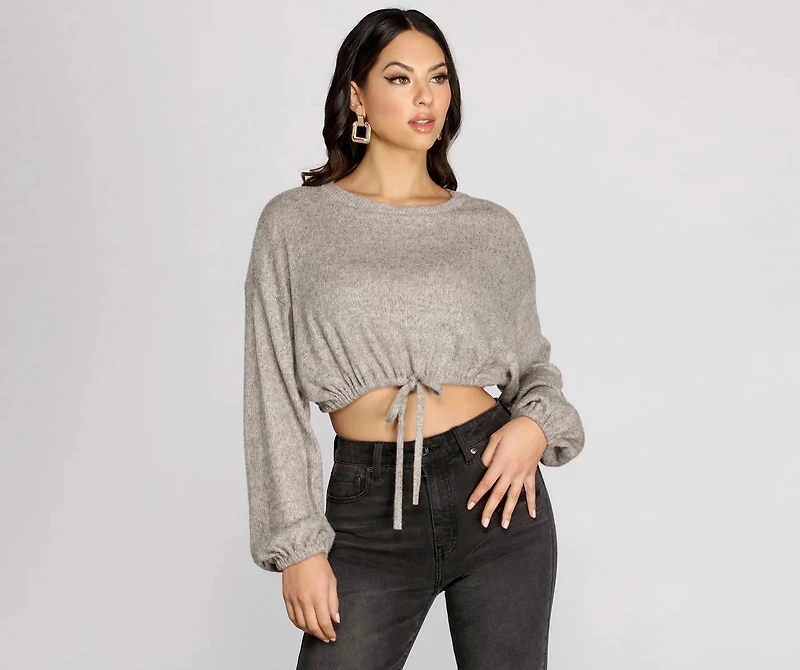 That Casual Vibe Crop Top