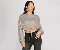 That Casual Vibe Crop Top