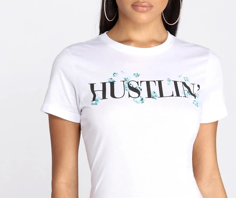 Hustlin' Diamond Tee