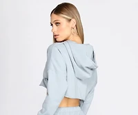 Sunday Funday Lounge Crop Top