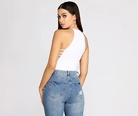 Trend Alert Strappy Bodysuit