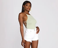 Trend Alert Strappy Bodysuit