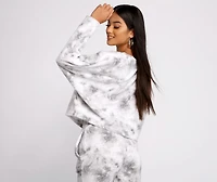 Major Cozy Vibes Tie Dye Top