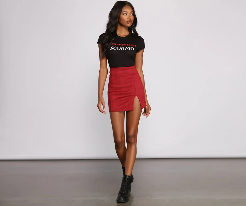 Scorpio Babe Graphic Tee Shirt