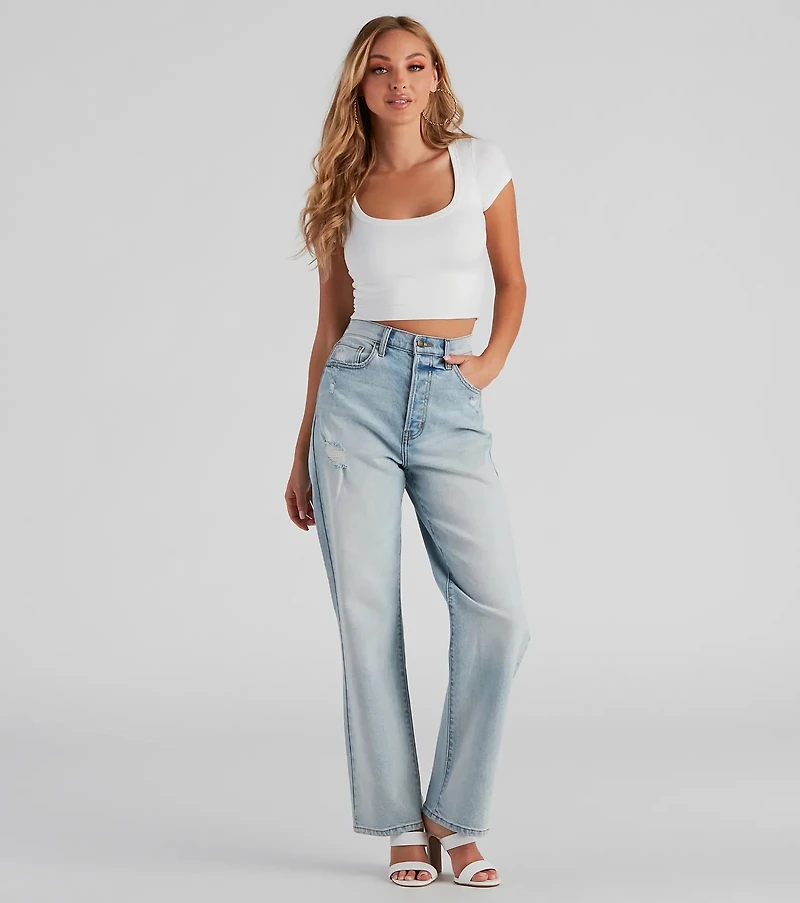 Effortless Style Casual Crop Top