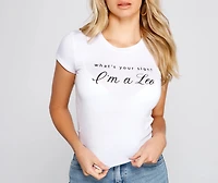 I'm A Leo Graphic Tee
