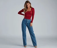 Basic Must-Have Long Sleeve Top