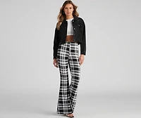 Trendy Basic Ribbed Knit Crop Top
