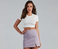 The Casual Crew Crop Top