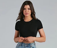 The Casual Crew Crop Top