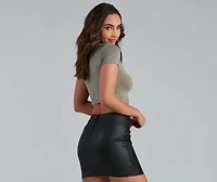 The Casual Crew Crop Top