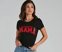 No Boyfriend, Drama Graphic Tee