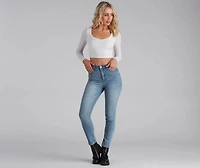 Ready Or Not Scoop Neck Crop Top