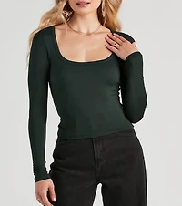 Basic Must-Have Long Sleeve Top
