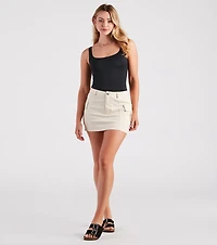 Less Is More Smooth Tank Bodysuit