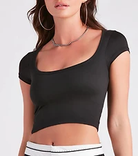 Effortless Style Casual Crop Top