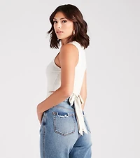 Wrapped Chic Crop Top