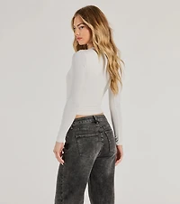 Essential Long Sleeve Crew Top