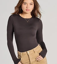 Smooth Moves Long Sleeve Crew Neck Bodysuit