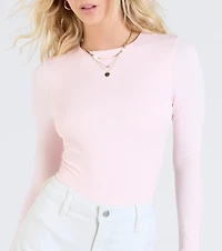 Smooth Moves Long Sleeve Crew Neck Bodysuit