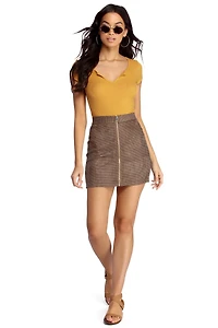 Back To Basics Ribbed Top
