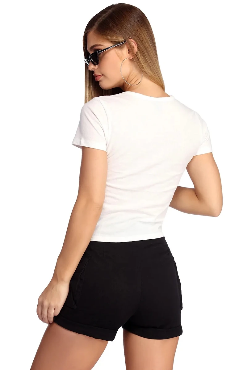 Stop Crying Graphic Tee