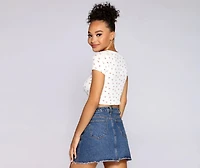Feelin' The Floral Crop Top