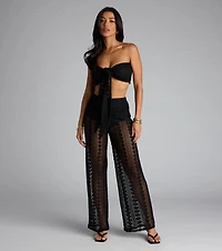 Catching Looks Crochet Bandeau Tube Top