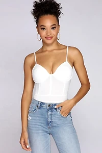 A Little Boost Bustier Bodysuit