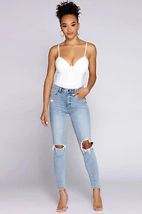 A Little Boost Bustier Bodysuit