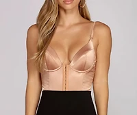 Satin Stunner Bodysuit